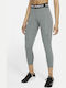 Nike Pro 365 Women's Capri Training Legging High Waisted Dri-Fit Gray