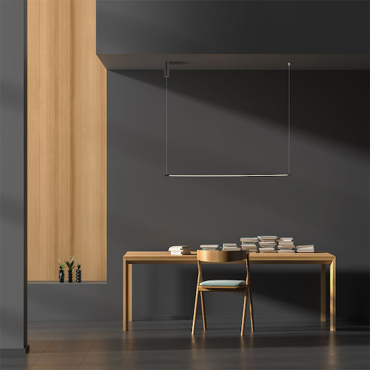 Zambelis Lights LED Κρεμαστό Φωτιστικό Μαύρο 140εκ. Zambelis Lights LED Κρεμαστό Φωτιστικό Μαύρο 140εκ.