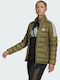 Adidas Essentials Kurz Damen Puffer Jacke für Winter Focus Olive