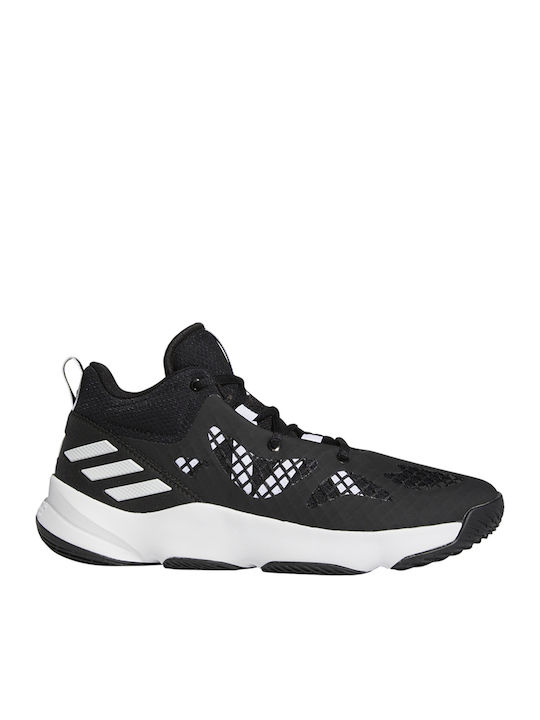 Pro N3XT 2021 Χαμηλά Μπασκετικά Παπούτσια Core Black / Cloud White / Silver Metallic