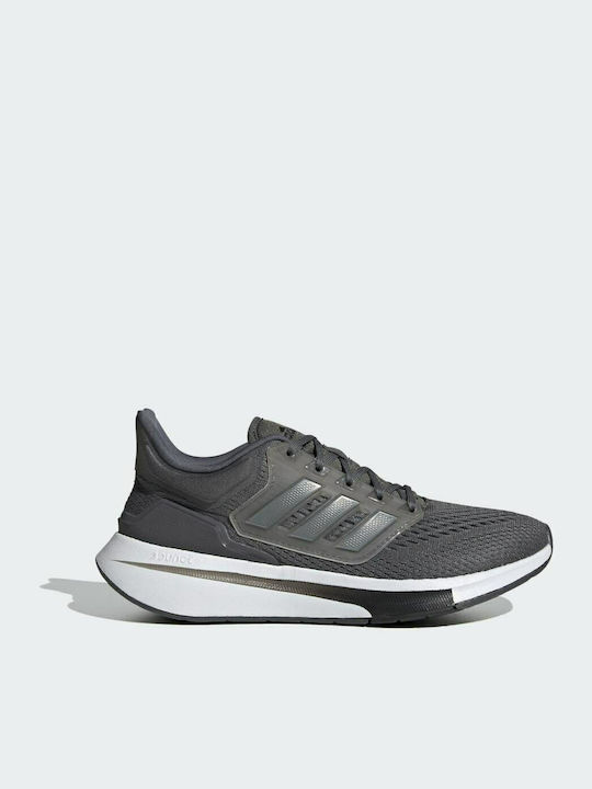 Adidas EQ21 Run Γυναικεία Αθλητικά Παπούτσια Running Grey Five / Iron Metallic / Grey Three