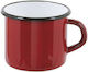 Venus Enamel Cup Red