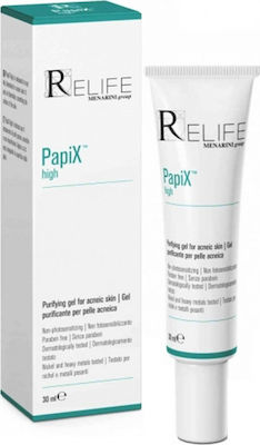 Relife PapiX High Purifying 24ωρο Gel Προσώπου Ημέρας 30ml