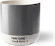 Pantone Lifestyle Becher aus Porzellan Grey 190ml