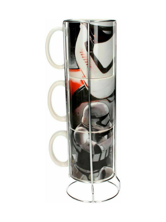 Sd Toys Star Wars: Stormtrooper Κούπα Κεραμική Πολύχρωμη 3τμχ