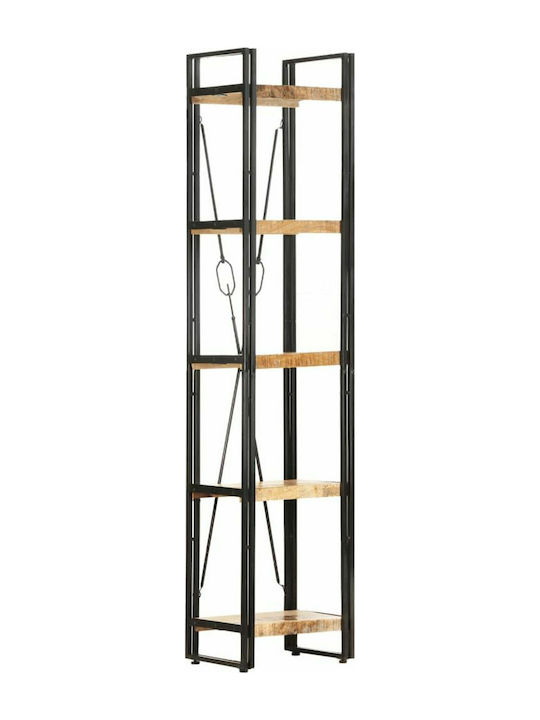 Bookcase Black 40x30x180cm