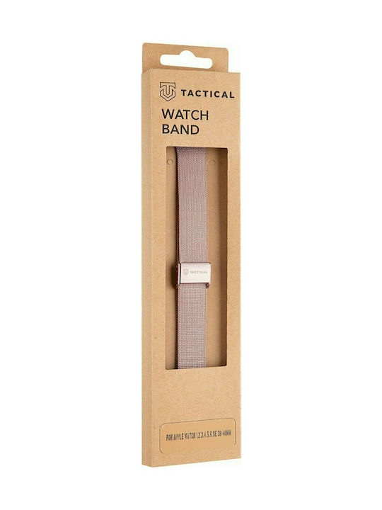 Tactical 747 Λουράκι Μεταλλικό Ροζ (Apple Watch 38/40/41mm)