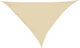 Outsunny Triunghi Umbrela Sail Bej 3m