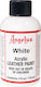 Angelus Acrylic Paint Liquid Craft Paint White for Leather 118ml