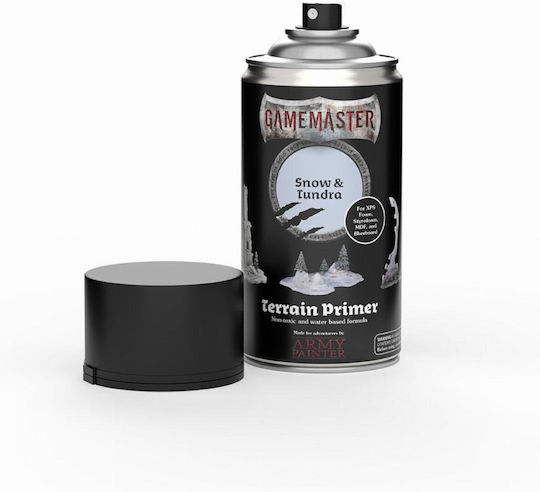 The Army Painter Gamemaster Terrain Primer Χρώμα Μοντελισμού σε Spray Snow & Tundra 300ml