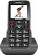 Evolveo Easyphone EP500 Single SIM Mobile with Large Buttons Black