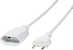 LogiLink Euro - Euro Cable 1m Λευκό CP125