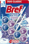 Bref Power Activ Block Toilet with Scent Lavender 2x50gr