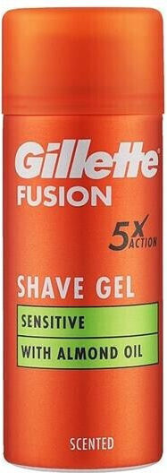 Gillette Fusion Sensitive Gel Ξυρίσματος 75ml