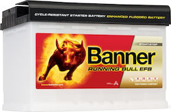 Banner Μπαταρία Αυτοκινήτου Running Bull EFB Pro με Χωρητικότητα 75Ah και CCA 700A Start/Stop Banner Μπαταρία Αυτοκινήτου Running Bull EFB Pro με Χωρητικότητα 75Ah και CCA 700A Start/Stop