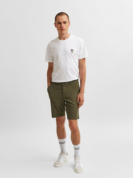 Selected Men's Shorts Chino Khaki