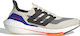 Adidas Ultraboost 21 Ανδρικά Αθλητικά Παπούτσια Running Wonder White / Carbon / Solar Red