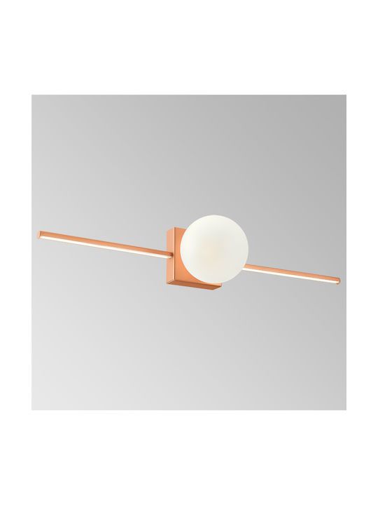 Luma Modern Lamp Wall with Socket G9 Copper 90x...