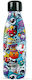 I-Total iDrink Graphics Bottle Thermos Stainles...