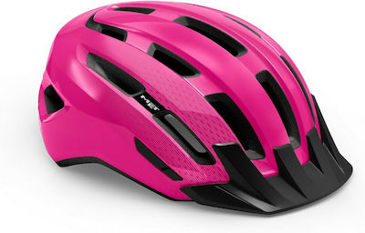 MET Downtown Mountain Bicycle Helmet Pink