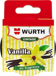 Wurth Conservă Aromatică Consolă/panou de bord Mașină Vintage Vanilie 35gr 1buc