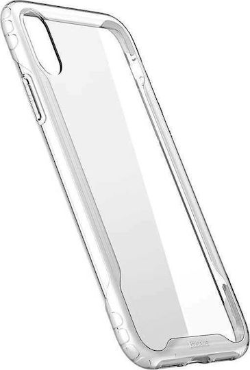 Baseus Back Cover Kunststoff Weiß (iPhone X / Xs)