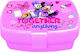Creative Concepts Plastic Kids' Food Container Minnie 0.6L Purple 16.5 x 6 x 12.5cm