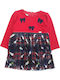 Children's Dress Long Sleeve Tulle Red