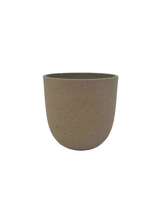 Plastona Cement Flower Pot 54x51cm in Brown Color 00.03.35534