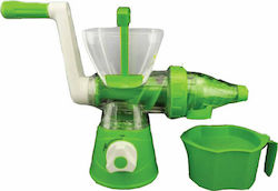 Plastic Pomegranate Juicer with Container Green