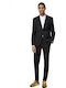 Arti/hesten212x Men's Winter Suit Slim Fit Black