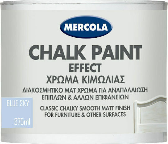 Mercola Chalk Paint Effect Цвят На Креда Светлосин 375мл 3611