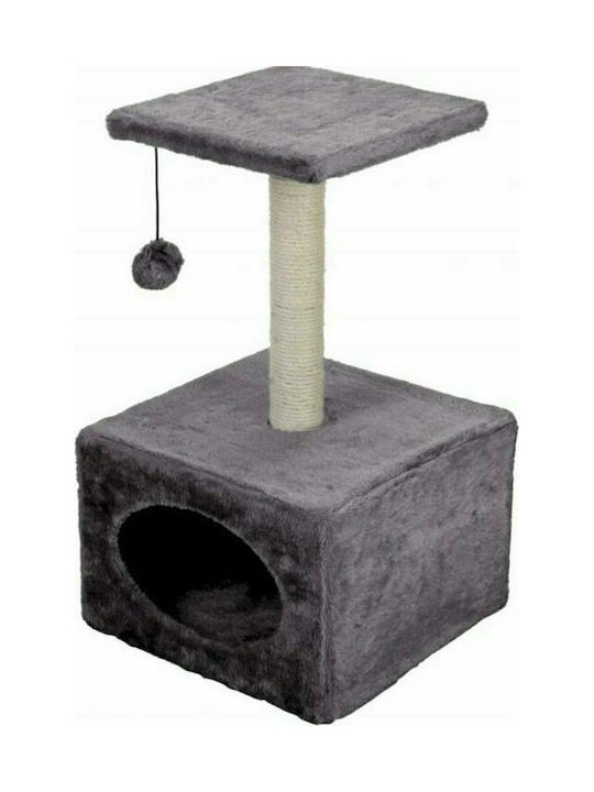 Aria Trade 491190470 Δέντρο Γάτας Cat Scratching Post Cat Tree Γκρι in Gri Color