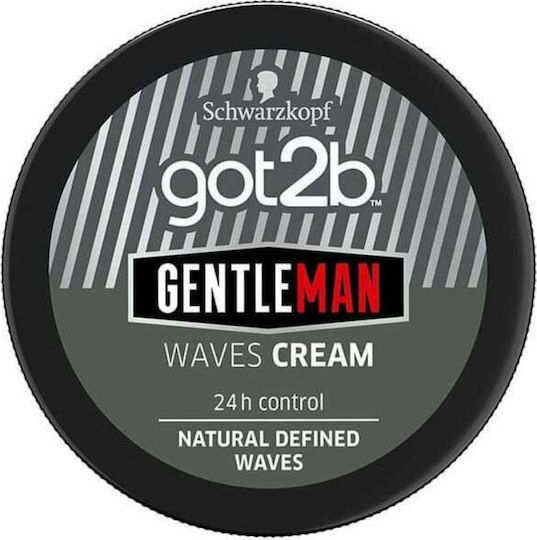 Schwarzkopf Κρέμα Μαλλιών Gentleman Waves για Κυματιστά Μαλλιά 100ml