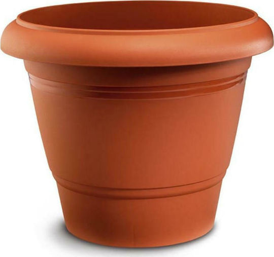 Atmosphera Festone Γλάστρα Πλαστική Τερακότα 28x28x23εκ.