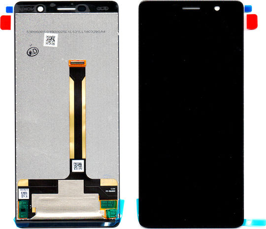 Οθόνη Grade A cu Touchscreen pentru Nokia 7 Plus (Negru)