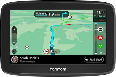 TomTom Συσκευή Πλοήγησης GPS GO Classic 5" με Οθόνη 5" Wi-Fi & Kartensteckplatz 1BA5.002.20