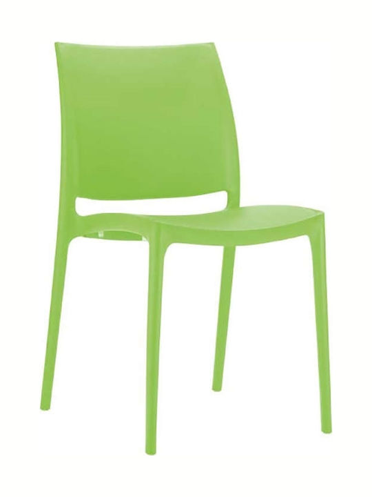 Scaun de exterior Polipropilenă Maya Verde trop...