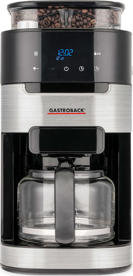 Gastroback Grind & Brew Pro Προγραμματιζόμενη Καφετιέρα Φίλτρου 900W