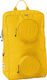 LEGO Brick 1x2 School Bag Backpack Elementary, Elementary Yellow with Water Bottle Holder 18Liters
