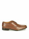 Geox Men's Leather Dress Shoes Brown