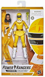Power Rangers Lightning Collection Zeo Yellow Ranger Action Figure for 4 Plus Years 15cm