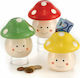 Christening Favor with Piggy Bank Mushroom