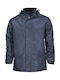 Fageo Parka Work Jacket with Hood Navy Blue 070