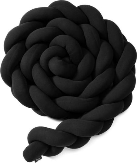 Baby Star Bettumrandungen Geflochten Innerhalb Schwarz 20x140cm Baby Star Bettumrandungen Geflochten Innerhalb Schwarz 20x140cm