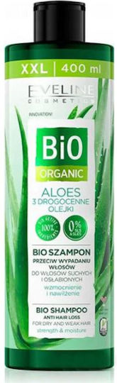 Eveline Bio Organic Sampon de Par Contra Căderea Părului Pentru Toate Tipurile de Păr 400ml