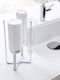 Yamazaki Metallic White Dish Drying Surface 12x9.5x26.5cm