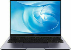 Huawei MateBook 14 2021 14" IPS Ecran tactil (Nucleu i5-1135G7/16GB/512GB SSD/W10 Home) Space Grey (Tastatură UK)