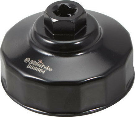 Bikeservice Oil Filter Cup 74mm