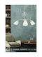 Klikareto Sonia Pendant Light Silver with Socket E27